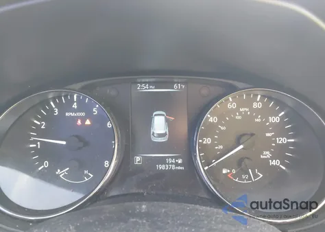 2017 Nissan Rogue Sv z USA, uszkodzony, nr VIN KNMAT2MV2HP506137